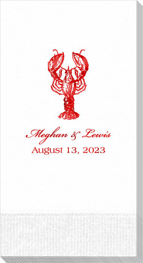 Lobster Guest Towels